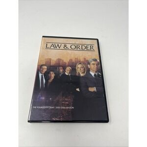 Law and Order: the‎ Fourteenth Year Season 14 (DVD, 2003) 2003-2004 Season